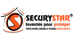 Securystar portes blindées, serrures et cylindres de haute sécurité